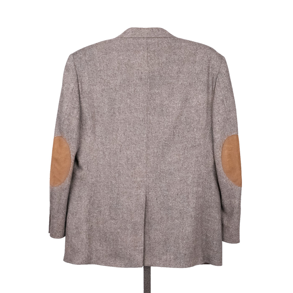 Stafford Classic Men's Lambswool Blazer w/ Elbow Patches Size 42R Career Office